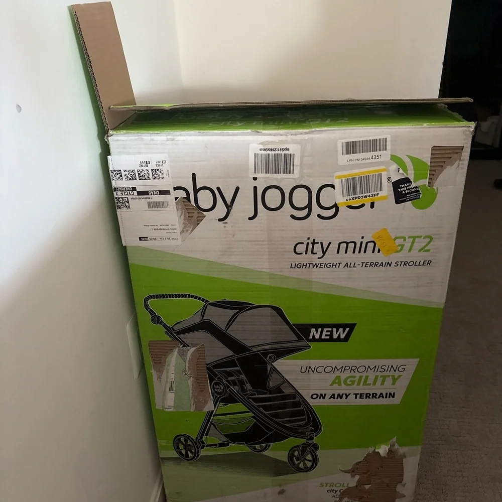 City Mini GT2 All Terrain Stroller lie flat 180• Black Gray EUC w/box - Picture 3 of 5